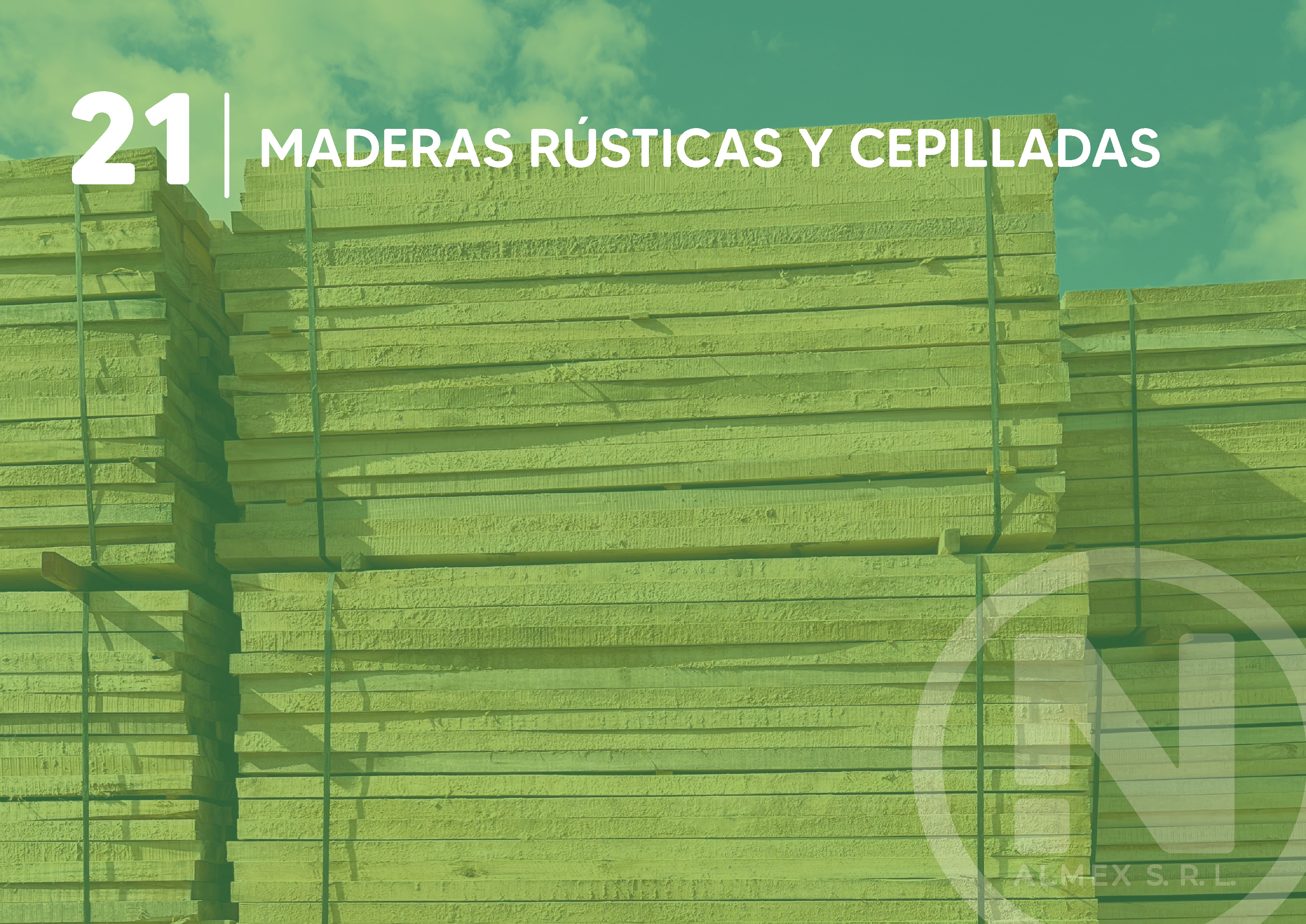 Maderas Rústicas y Cepilladas